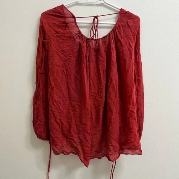 Zara Flowy Blouse M - Picture 5 of 5